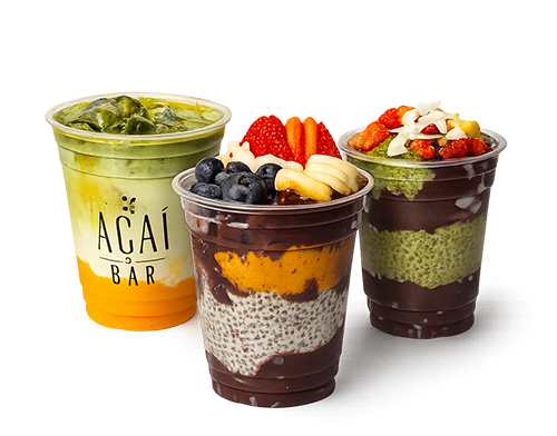 Drie verse açaí bowls van Acai Bar Leeuwarden
